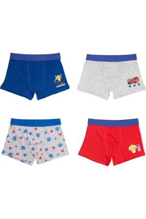 Brandweerman Sam Boxershorts - Set van 4 stuks - Maat 110/116