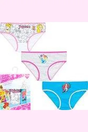 Disney Princess – 3 x onderbroek maat 116/128 - 6/8 jaar