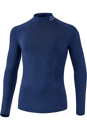 Erima Athletic Longsleeve Met Opstaande Kraag Kind New Navy Maat XXXS