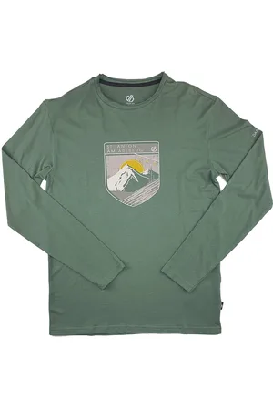 Dare 2B Dare2B Heren Upgrade II Long Sleeve Duck Green Maat M