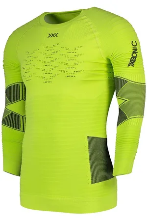 X Bionic Effektor 4.0 Run T-shirt Met Lange Mouwen Groen XL Man