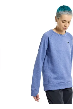 Burton Oak Crew Sweatshirt Blauw L Vrouw