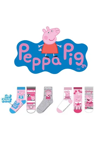 Peppa Pig Sokken | 6 Paar | Maat 31-34 | Smile
