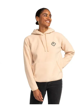 Roxy Cool Calling Capuchon Beige L Vrouw