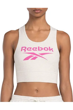 Reebok RI BL COTTON BRALETTE - Dames Sportbeha - /Roze - Maat L