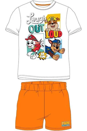 Nickelodeon Paw Patrol Shortama/pyjama Oranje Maat 128