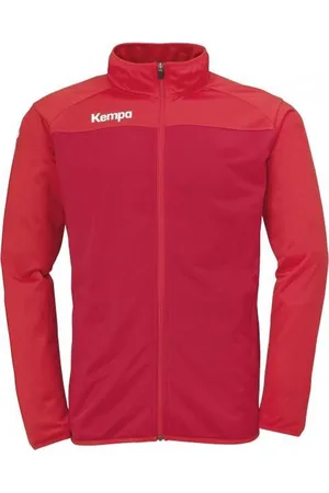 Kempa Prime Poly Jacket Chili Rood-Rood Maat XL