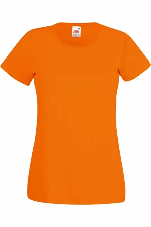 Fruit Of The Loom Dames/vrouwen Lady-Fit Valueweight Short Sleeve T-Shirt (Pak van 5)