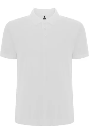 ROLY Witte heren unisex Polo korte mouwen Pegaso merk maat 3XL