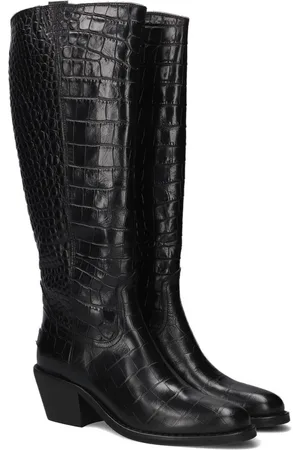 Shabbies Amsterdam Shabbies Juul Mid Boot Hoge laarzen - Dames - - Maat 37