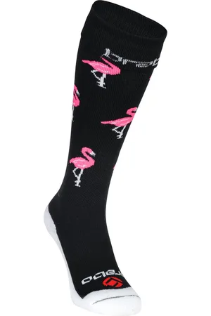 Brabo Socks Flamingo Sportsokken Junior - Maat 31-35