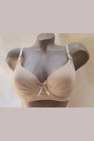 Merkloos Beha voorgevormd push up met beugel 80B