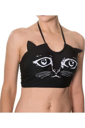 Banned Retro Night whispers Bikinitop - Katten - L