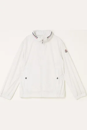 Moncler Farlak jack met logo en opbergbare capuchon - - maat 152