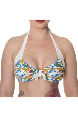 Banned Retro Shoreline Bikinitop - Bloemen - S