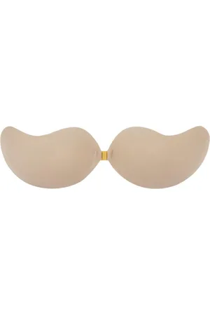 Merkloos Saizi plak BH /Onzichtbare Push Up Bh Zelfklevende Stick Op Siliconen beha Backless Strapless Gel sticky Solid Cup D -Saizi