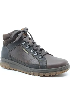 Mephisto Heren Veterboots Pitt Nevada Dark Brown - Maat 7