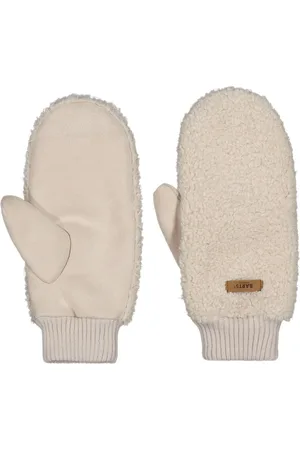Barts Teddy Mitts Wit one size