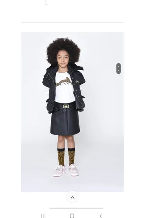 Lanvin Paris kinder leren rok