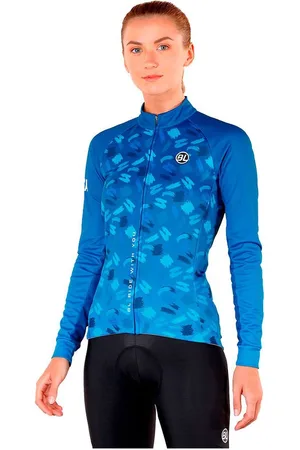 Bicycle Line Grafite Trui Met Lange Mouwen Blauw S Vrouw