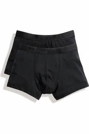 Fruit Of The Loom Heren Klassieke Shorty Katoenrijke Boxershorts (2 stuks)