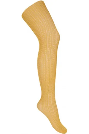 CONDOR Cóndor Panty Opengewerkt Fantasy | 4579/1 | Mosterd/Okergeel | 6-12 mnd | maat 0