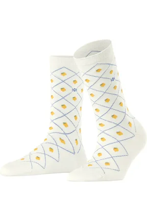 Burlington Lemon Sokken Dames 27153 2040 off-white 36-41