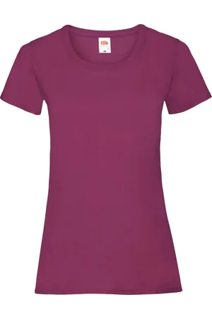 Fruit Of The Loom Dames/vrouwen Lady-Fit Valueweight Short Sleeve T-Shirt (Pak van 5)