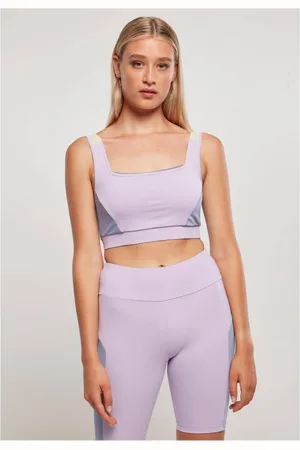 Urban classics Color Block lilac/violablue/softseagrass SportBH - S