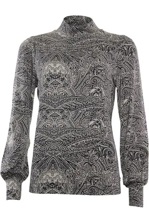Poools Top 333232 - Black/Mushroom