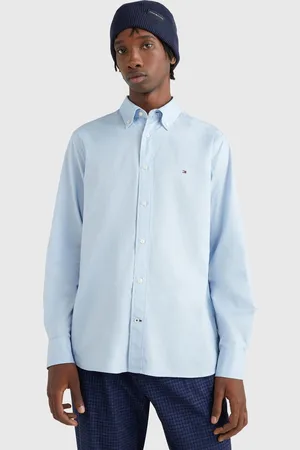 Tommy Hilfiger Heren Overhemden Core Flex Poplin - - Maat S