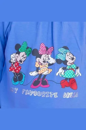 Disney Minnie Mouse colshirt blauw-Maat 98