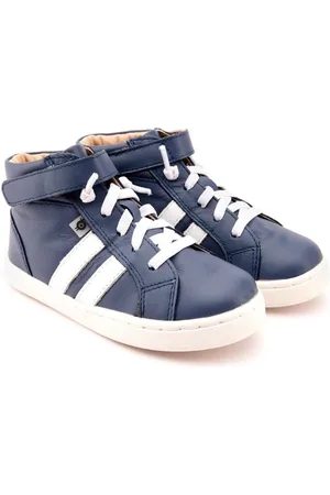 Old Soles Kinderschoen - hoge sneakers - high roller high top - petrol/snow