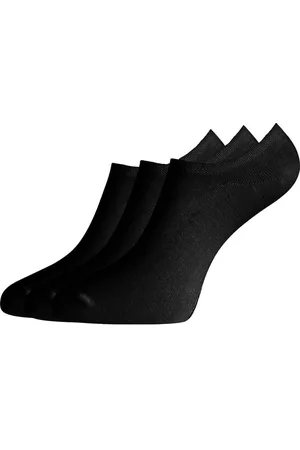 Bamboo Basics Comfortabel & Zijdezacht Jamie - Bamboe Footies Sokken (Multipack 3 stuks) Heren / Dames - No-Show - - 41-46