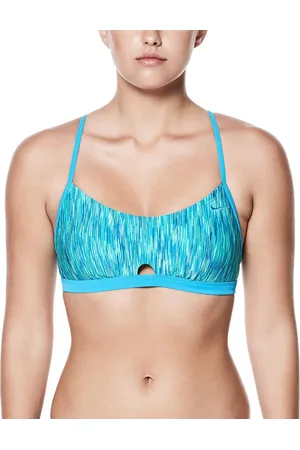 Nike Swim Bikinitopje Dames Keyhole Sport Top - - XS