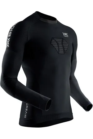 X Bionic Inven4.0 Run Speed T-shirt Met Lange Mouwen Zwart M Man