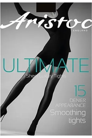 Aristoc Panty - Ultimate - Smooting - Platte Naden - Katoenen Kruisje - 15 Den. - S/M