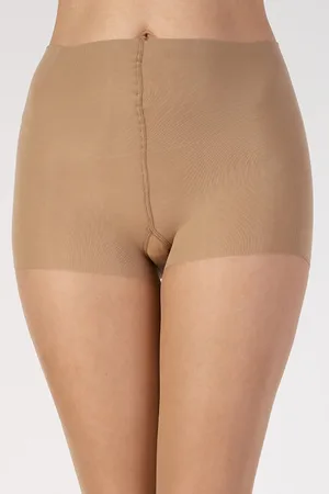 Aristoc Panty - Ultimate - Smooting - Platte Naden - Katoenen Kruisje - 15 Den. - S/M
