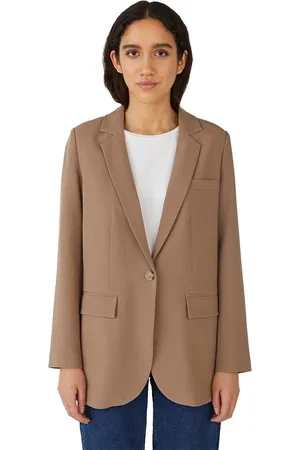 Object Object Blazer Objsigrid L/s Blazer Noos 23035737 Fossil Dames Maat - 34