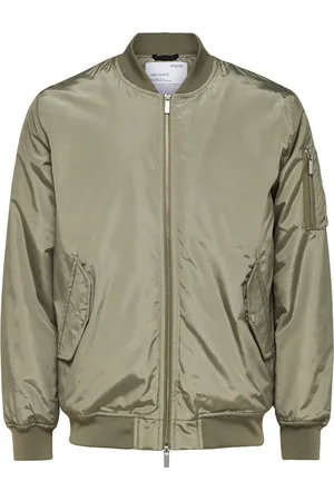 SELECTED Heren Jas zomer Archive Bomber Jacket - - Maat S