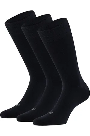 Apollo Merino Wolllen sokken - Unisex - Antipress - 3-Pak - Blauw - Maat 43/46 - Diabetes sokken - Sokken zonder elastiek - Naadloze sokken