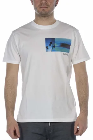 Sundek Bedrukt T-Shirt - Streetwear - Volwassen
