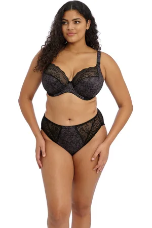 Elomi LUCIE UW PLUNGE BRA Dames Beha - Black - Maat 90F