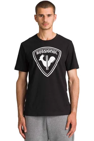 Rossignol Logo Rossi T-shirt Met Korte Mouwen Zwart XL Man