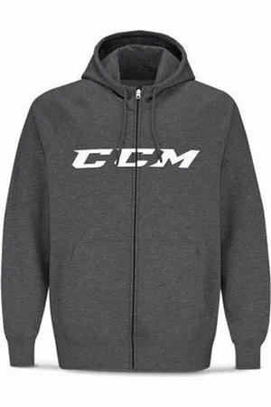 CCM Sporttrui met rits en capuchon - Volwassenen - - M