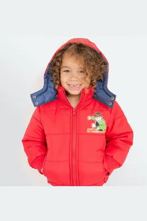 Disney Ben 10 Winterjas Rood-Maat 110