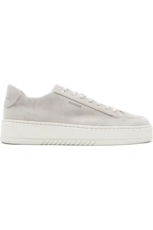 Hinson Miller Retro Off White Suede