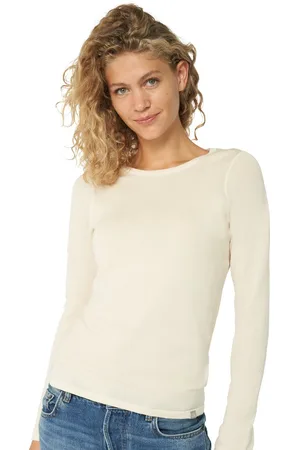 DANISH ENDURANCE Thermo Shirt met Lange Mouwen voor Dames - van Merino Wol - - L