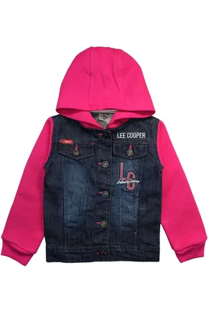 Lee Jasje vestje LC denim roze Kids & Kind Meisjes - Maat: 98/104