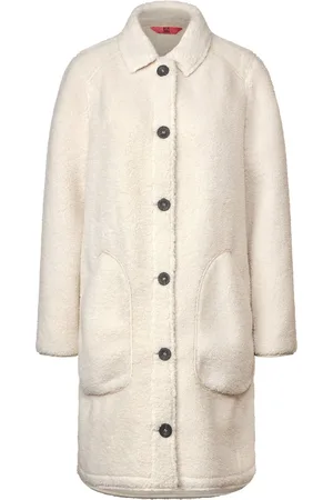 Street one Bonded teddy overshirt coat maat 42